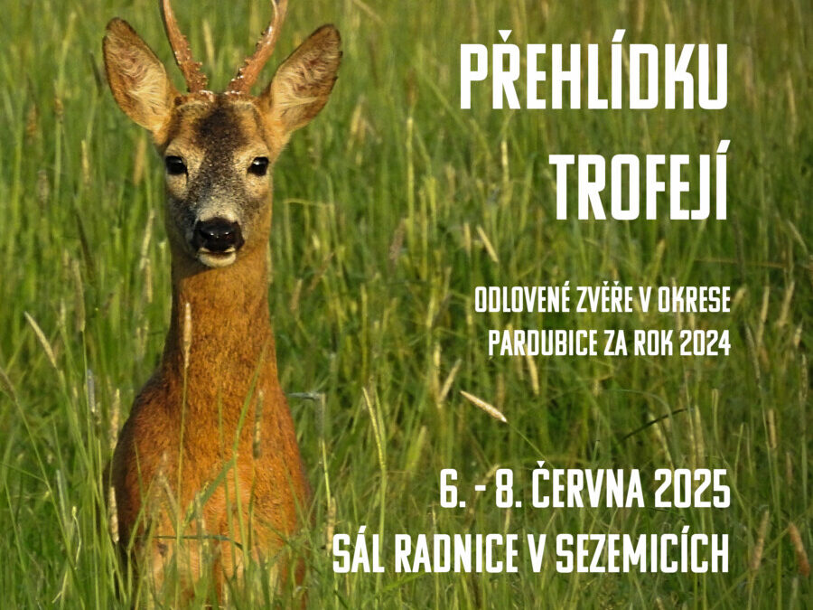 Chovatelská přehlídka trofejí 06.-08.06.2025 -Sezemice