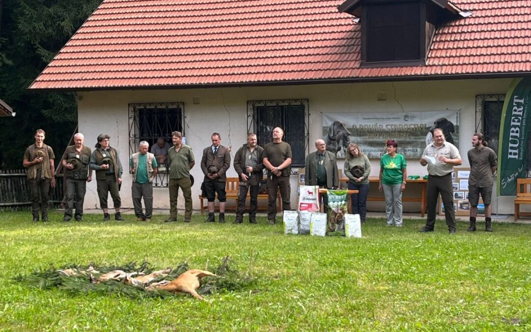 Výsledky lesních zkoušek – součást soutěže o pohár starostky obce Chvojenec – sobota 09.08.2025