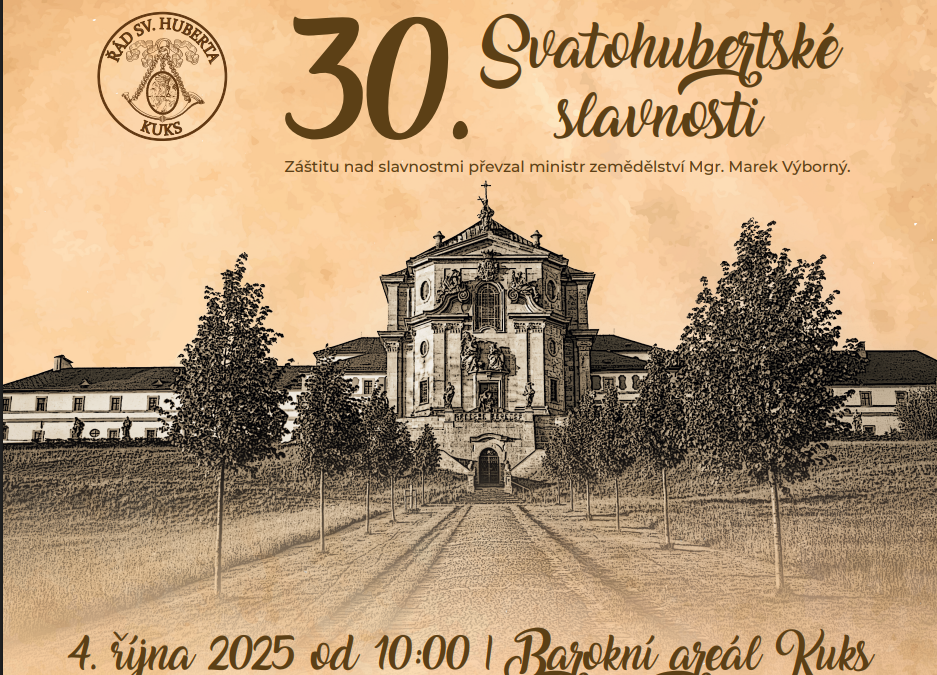 Pozvánka na 30. Svatohubertské slavnosti