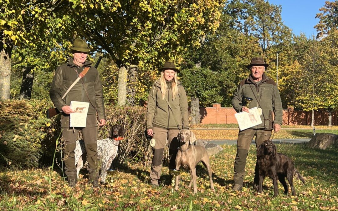 Výsledky podzimních zkoušek ohařů 18.10.2025 MS Staré Hradiště
