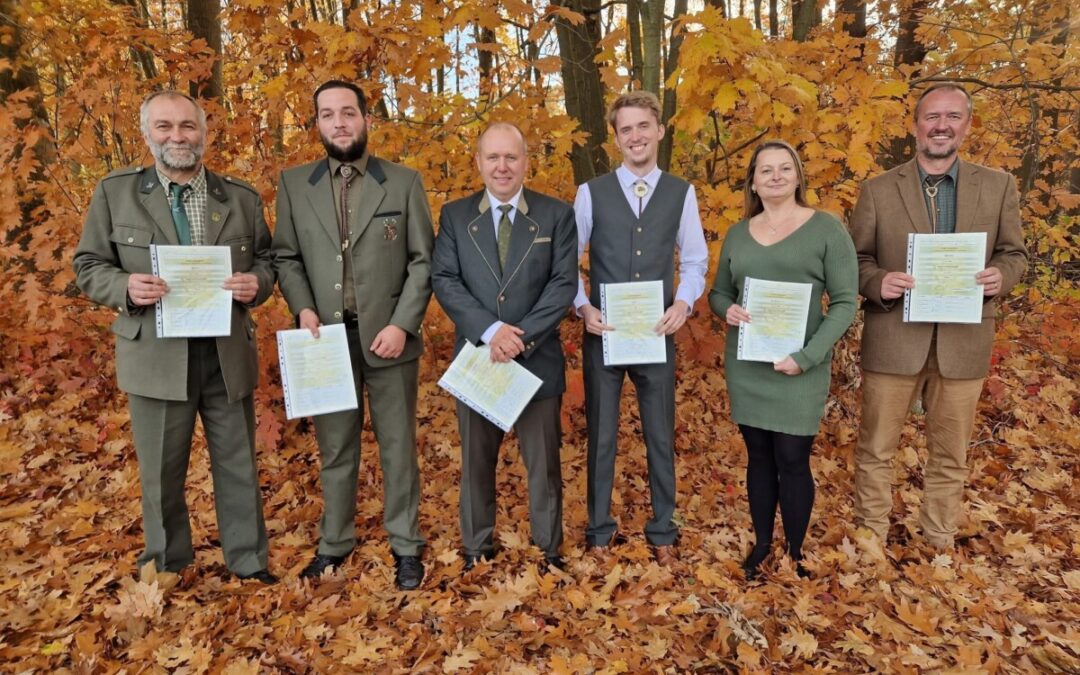 Kurz pro myslivecké hospodáře úspěšně završili všichni uchazeči!