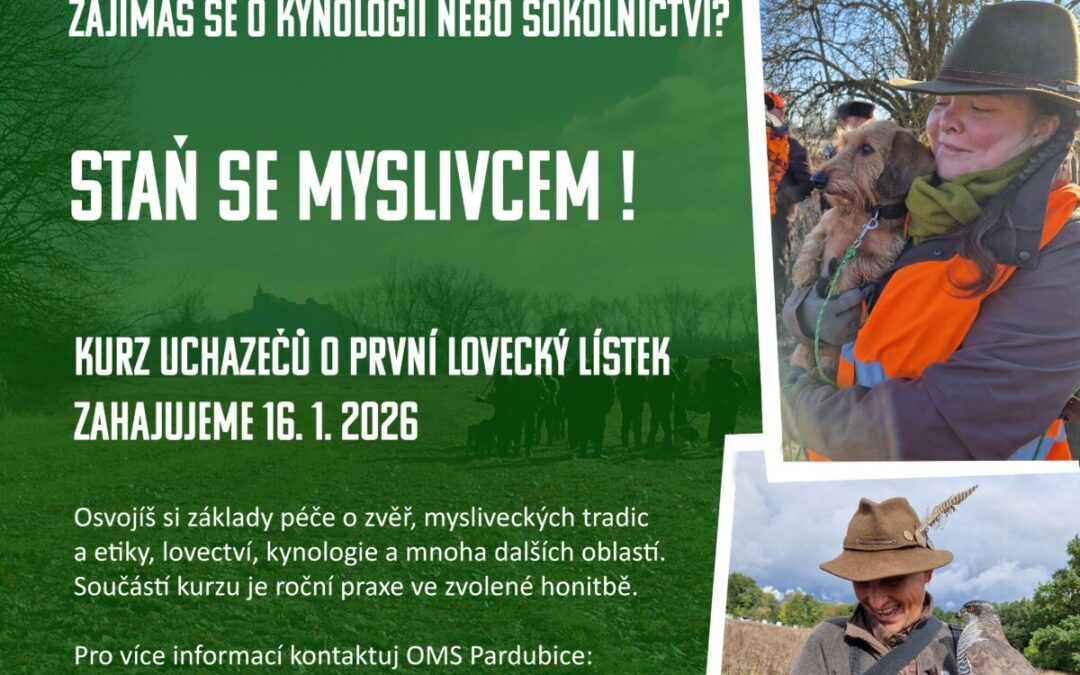 Zahájení kurzu adeptů o první lovecký lístek