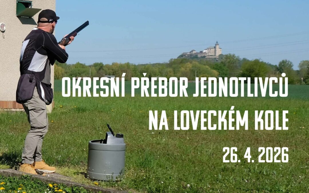 Okresní přebor na loveckém kole 26.04.2026 od 10:00