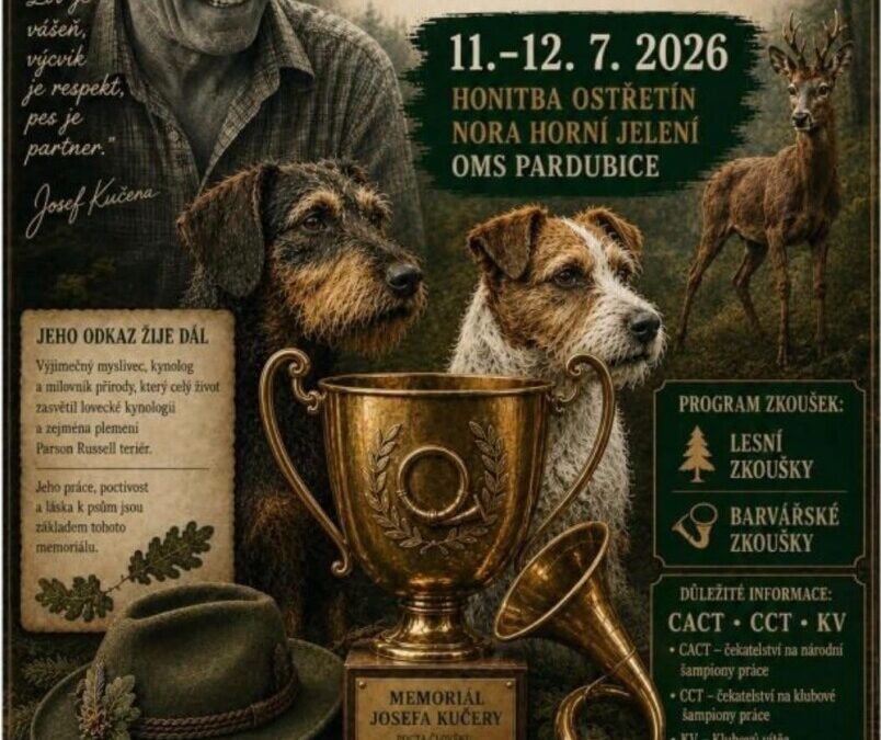 Čeká nás II. ročník Memoriálu Josefa Kučery 11.-12.07.2026